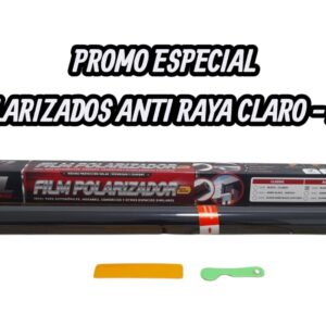 PROMO QKL  10 UNIDADES FILM DE POLARIZADO ANTI RAYA CLARO 50CM X 3 MT QKL - QKL AN35 (AN35)