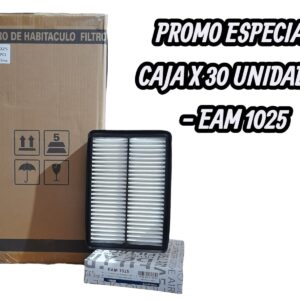 PROMO PACK X 30 UNIDADES [FILTRO EMAFI] HYUNDAI TUCSON 2.5 05-/2.7 06-|KIA CERATO 07-/SPORTAGE 05- - EAM 1025 (EAM 1025 MR 213 JFA-0H12 CA 10086 AMPI 1200 - C 2631 2811308000)