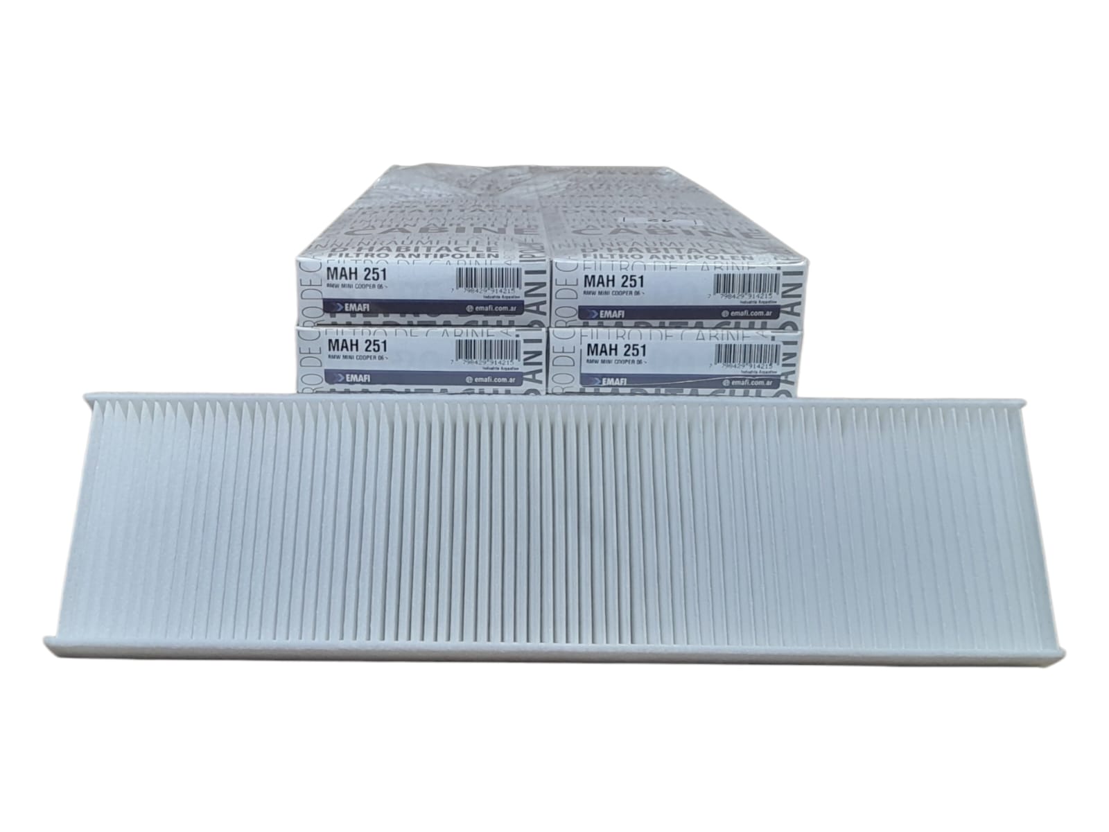 PROMO PACK X 10 UNIDADES Filtros para Habitáculo - BMW MINI COOPER 06- (OEM : 64319127515) - MAH 251 ( MAH 251 - AKX-1631F CF 10831 HM 2102 - CU 4436 64319127515) - Image 2