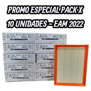 PROMO PACK X 10 UNIDADES [FILTRO EMAFI] CITROEN C4/C4 II/C4 PICASSO|PEUGEOT 307/308/408 2.0 16V - EAM 2022(EAM 2022 MR 329 FAP-9013 CA 10023 AMPI 1126 AR 1676PMS C 25118/1 1444VX)
