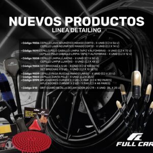 PROMO CAJA EXHIBIDORA X 48 UNIDADES APLICADOR CURVO PARA NEUMATICOS - FUL 8999