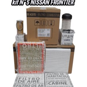 PROMO X 3 KITS Kit de Filtros N°5 NISSAN FRONTIER 2.3 NP300 15>EAM 2136 + EFO 3015 + EFC 0028 + MAH 328