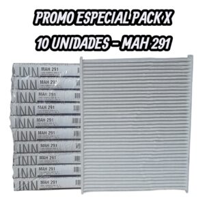 PROMO PACK X 10 UNIDADES  Filtros para Habitáculo - FORD FIESTA VI KINETIC 11-/ECOSPORT KINETIC 12-/KA 16- (OEM : CN1118D543AA) - MAH 291   (MAH 291 MH 257 AKX-35347F CF 10569 HM 2118/2128 TH 2005 CU 2436 CN1118D543AA)