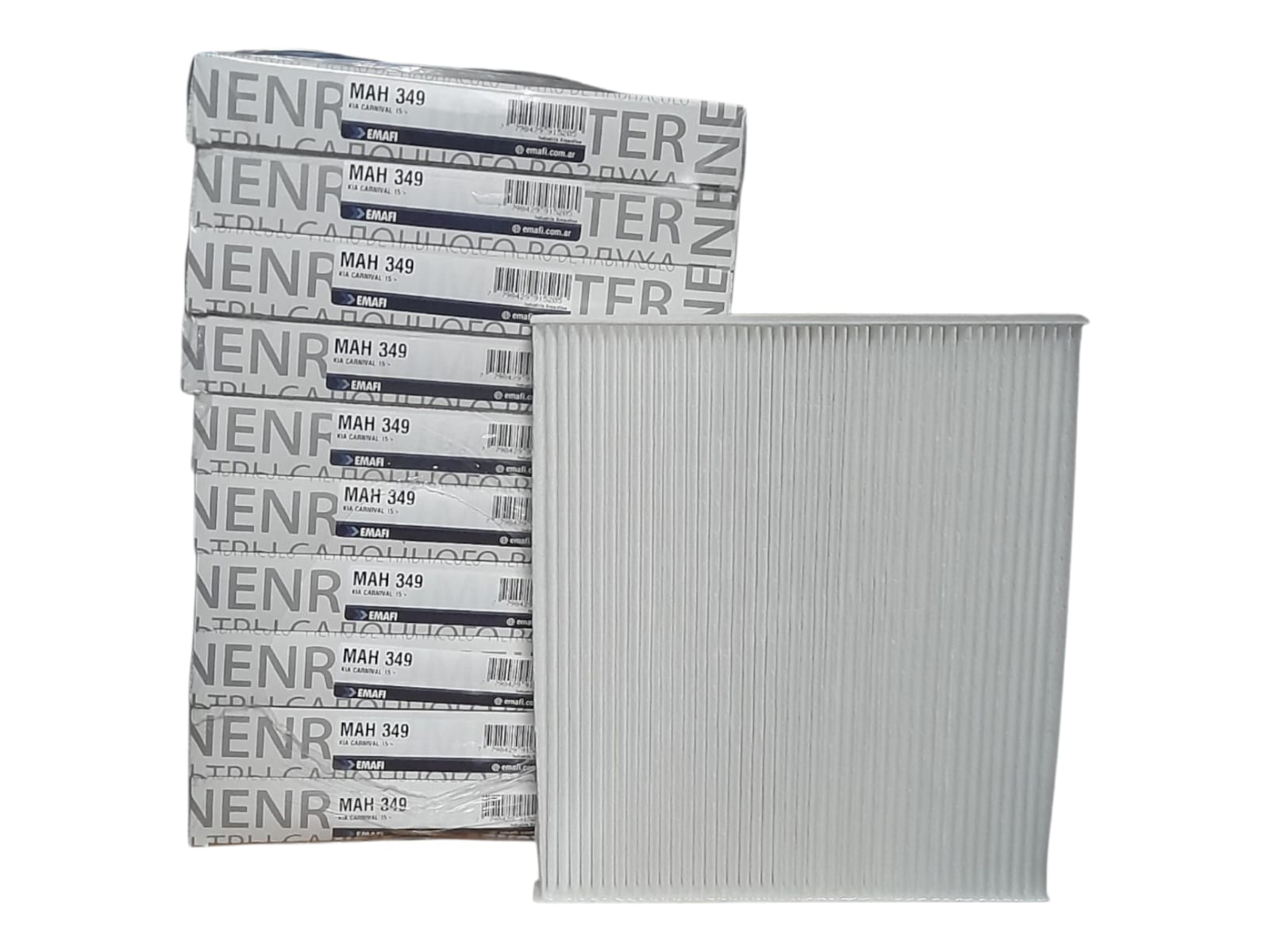 PROMO PACK X 10 UNIDADES Filtros para Habitáculo - KIA CARNIVAL 15- (OEM : 97133A9000) - MAH 349 ( MAH 349 - - - - - - 97133A9000) - Image 3