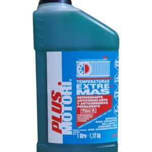 REFRIGERANTE ANTICONGELANTE X 1 LT VERDE - PLUS 4121 PLUS MOTORI