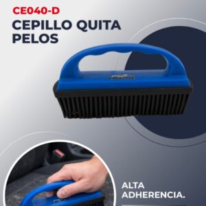 CEPILLO TPR QUITA PELOS DE ANIMAL PARA TAPIZADOS LAFFITTE - LAF CE040-D PAÑOS - LIMPIEZA - MICROFIBRAS