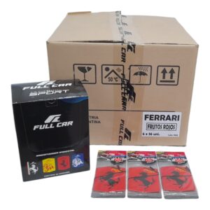 PROMO CAJA MADRE X (6 CAJAS EXHIBIDORAS X 36 UNIDADES)  (TOTAL 216 UNIDADES ) PERFUME (AROMATIZADOR) AIR PUR SPORT - - CAVALLINO - FUL 9050 FULL CAR (aromatizador para tablero simil K78 104 - K78 106   k78 112 - k78 105 - k78 110 ) (pino - comodin )