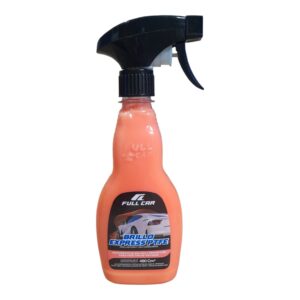 Brillo Express P.T.F.E.(teflon) pulverizador x 480 cc. - FUL 502 - FUL 500 FULL CAR  (CERA LIQUIDA simil k78 404 - k78 451 / 3M 39034)  (Tratamiento de protección y belleza para todo tipo de pinturas,con agregado de Polímero acrílico y P.T.F.E. (Teflon).El mejor acabado con la mayor facilidad de aplicación.)