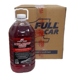 PROMO CAJA X 4 UNIDADES Bidon  Lava Autos (shampoo - espuma) x 5 ltrs (DILU. 1L/100L) - FUL 024  FULL CAR ( LIMPIEZA - CARROSERIAS- simil k78 a801 - k78 a803 - k78 a805)(Shampoo concentrado neutro para el lavado de carrocerías,Buen acabado y brillo.Biodegradabilidad del 91%Dilución para el uso: 1 parte en 100 de agua.)