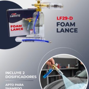 FOAM LANCE PREMIUN TRANSPARENTE 2 DOSIFICADORES LAFFITTE - LAF LF29-D