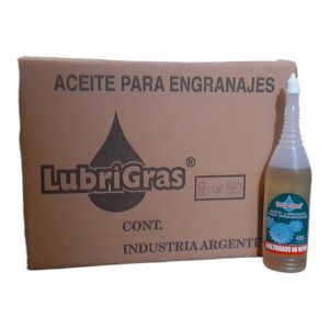 PROMO CAJA X 24 UNIDADES POMO MULTIGRADO 80W90 X 450 CM3.PICO FLEX - TRAN05  LUBRIGRAS (Aceite transmisiónpara caja de velocidad y diferencialAceite para caja de veloc idad, diferencial y reduc­tores de engranajes. Apto para todo tipo de engra­ najes, los aditivos que contiene le brindan buenaresistencia a la pelicula lubricante con excelente         inhibición contra  oxidación y toda acción contra         agentes externos.)