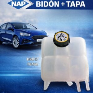 KIT DEPOSITO RECUPERADOR +  TAPA  FORD FOCUS   /  - DR817 + TB198