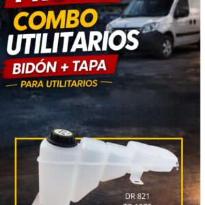 KIT DEPOSITO RECUPERADOR +  TAPA  FORD F250-350-4000 2005 2 SALIDAS   /  - DR821 + TB197 S