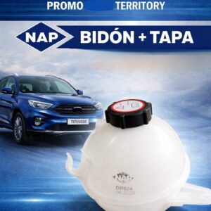 KIT DEPOSITO RECUPERADOR +  TAPA  FORD TERRITORY   /  - DR824 + TB60