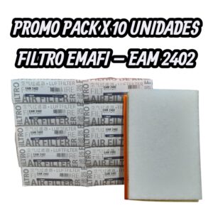 PROMO PACK X 10 UNIDADES [FILTRO DE AIRE EMAFI] HAVAL H6 2.0T 190CV 18>        "1109101AGW01A1109101XGW01A"        -        -        -        -        A-38980                275        180        58        Panel                Nuevo