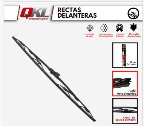 ESCOBILLA QKL 17 1 PZA 17 " DEL.RECTA - ESC BE17 (R1017-Q) - Imagen 3