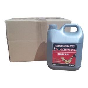 PROMO CAJA X 4 UNIDADES  ACEITE TRANSMISION 140 BIDON  X 4 Lts. - TRAN10T  LUBRIGRAS (Aceite transmisiónpara caja de velocidad y diferencialAceite para caja de veloc idad, diferencial y reduc­tores de engranajes. Apto para todo tipo de engra­ najes, los aditivos que contiene le brindan buenaresistencia a la pelicula lubricante con excelente         inhibición contra  oxidación y toda acción contra         agentes externos.)