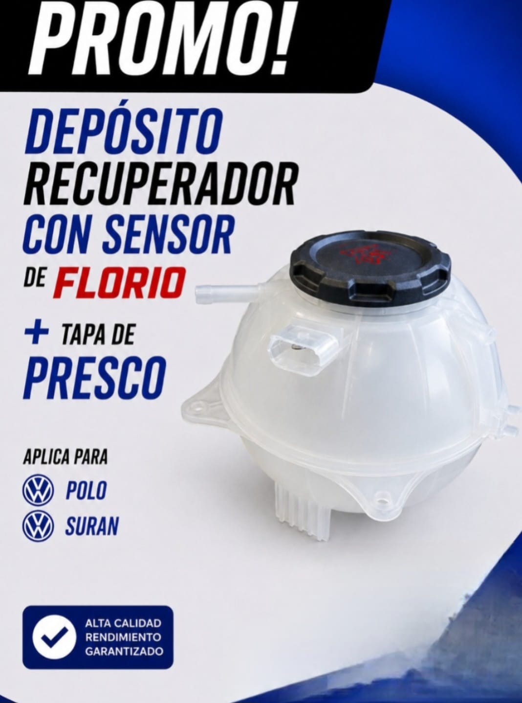 KIT DEPOSITO RECUPERADOR + TAPA POLO ´03 / - MF11.419+PRC910
