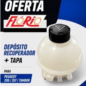KIT DEPOSITO RECUPERADOR +  TAPA  206 ´01-´05   /  - MF15.510+TB754