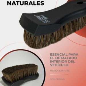 CEPILLOS LIMPIEZA INT CERDAS NATURALES 6,5X14CM LAFFITTE - LAF CE050-D PAÑOS - LIMPIEZA - MICROFIBRAS