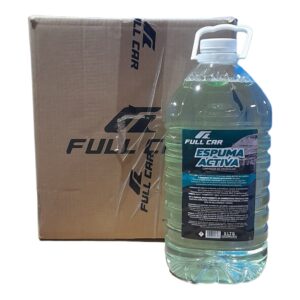 PROMO CAJA X 4 UNIDADES Bidon (lava autos - shampoo) ESPUMA ACTIVA X 5 L (DILUCION 1 EN 200) - FUL 020 FULL CAR ( LIMPIEZA - CARROSERIAS- simil k78 a801 - k78 a803 - k78 a805)   ( Shampoo concentrado neutro para el lavado de carrocerías,Alto poder espumígeno, fácil enjuagado. Especial para máquinasde espuma. Biodegradabilidad del 85,4%Dilución para el uso: 1 parte en 200 de agua.)