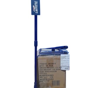 PROMO CAJA X 24 UNIDADES  SECADOR METALICO ESPONJA TPR EXTENSIBLE HASTA 75 CM LAFFITTE - LAF SE100-D (LIMPIA VIDRIOS - SECADOR LIMPIA VIDRIOS - SECA VIDRIOS)
