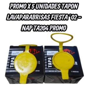 PROMO X 5 UNIDADES TAPON LAVAPARABRISAS FIESTA ´02/ TA204