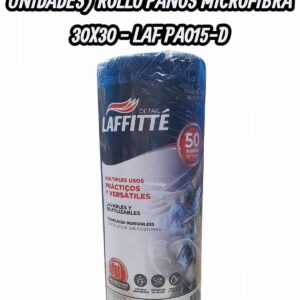 PROMO LAFFITTE PACK X 6 UNIDADES PAÑO LAFFITTE DE MICROFIBRA 30X0CM EN ROLLO X 50 LAFFITTE- LAF PA015-D PAÑOS - LIMPIEZA - MICROFIBRAS