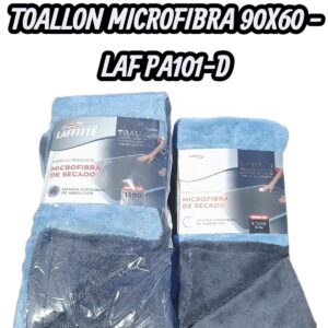PROMO LAFFITTE PACK X 4 UNIDADES PAÑO DE MICROFIBRA TOALLON 90X60CM 1200 GRIS LAFFITTE- LAF PA101-D PAÑOS - LIMPIEZA - MICROFIBRAS