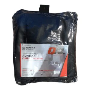 FUNDA ECO-SHINE 2 BUTACAS NEGRO (TALLE G1 2 BUTACAS ) - QKL F1N1 G1