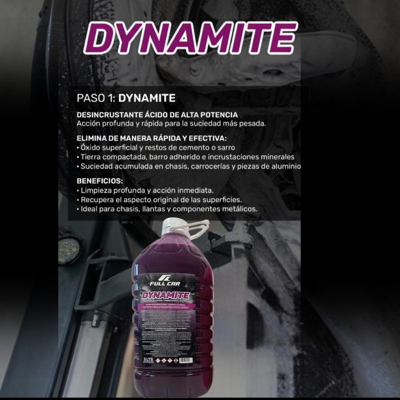 Bidon DYNAMITE X 5 LTS