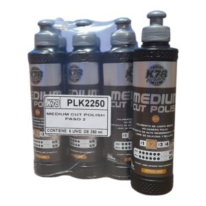 PROMO PACK X 6 UNIDADES MEDIUM CUT POLISH  PASO 2 X  250 ML - SIMIL (FUL 507 - FUL 513 - FUL 516)