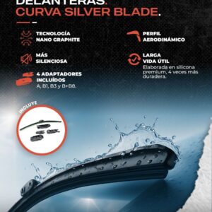 ESCOBILLA QKL SILVER BLADE (curvas)