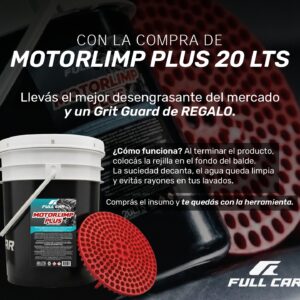 MOTORLIMP PLUS (COLOR TRANSPARENTE MAYOR PODER DESENGRASANTE)