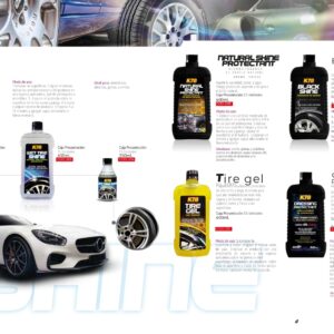BLACK SHINE - Tire gel - Dressing Protectant - wet tire shine - natural shine protectant - revividores