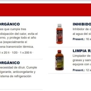ADITIVOS PARA RADIADORES ( REFRIGERANTES - ANTICONGELANTES )